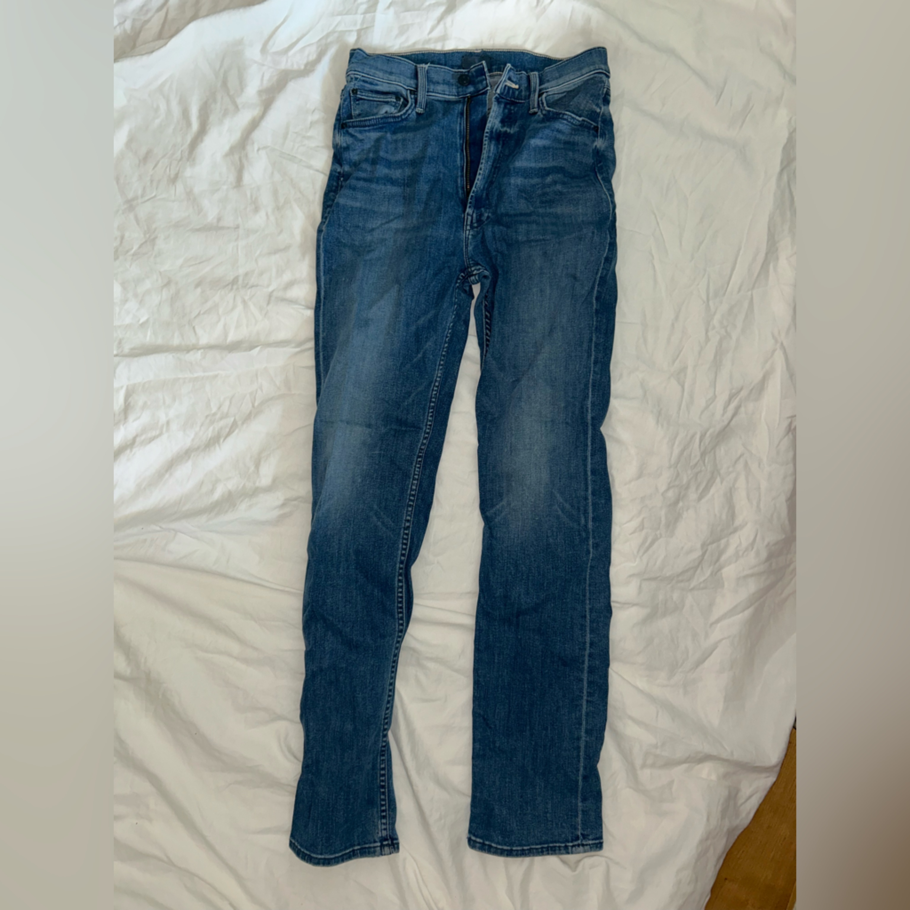 Mother High Rise Blue Women's Jeans